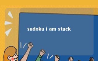 sudoku i am stuck 