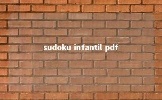 sudoku infantil pdf 