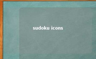 sudoku icons 