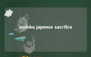 sudoku japense sacrfice 
