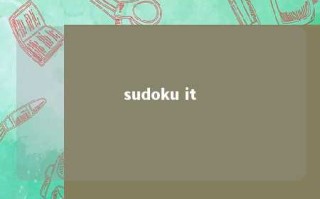 sudoku it 