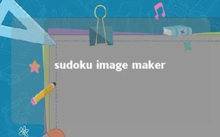 sudoku image maker 