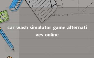 car wash simulator game alternatives online 