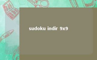 sudoku indir 9x9 