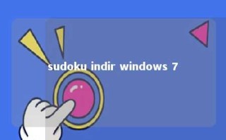sudoku indir windows 7 