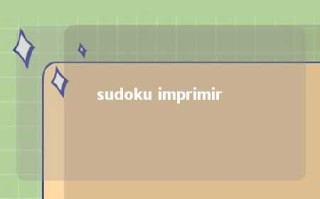 sudoku imprimir 
