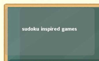 sudoku inspired games 
