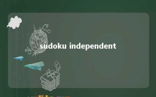 sudoku independent 