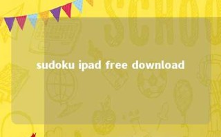sudoku ipad free download 