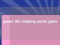 games like mahjong puzzle game 