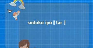 sudoku ipuçları 