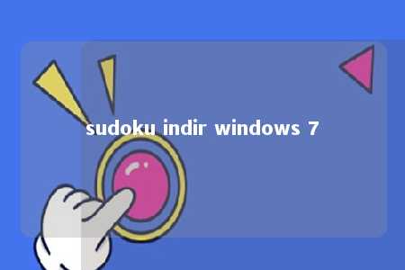 sudoku indir windows 7 -第1张图片-FreeGameStops.com - Your #1 Destination for Free Online Games & Mini Games