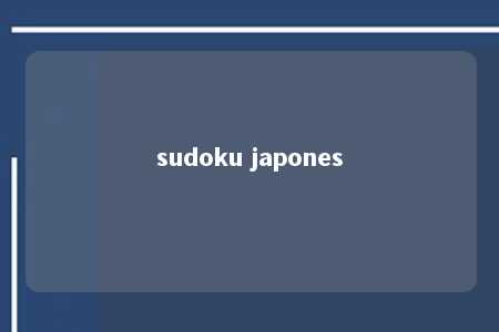 sudoku japones -第1张图片-FreeGameStops.com - Your #1 Destination for Free Online Games & Mini Games